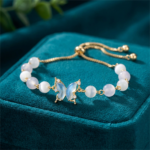 Butterfly Pearl Bracelet – Affordable Luxury & Elegant; Perfect for Casual Dates and Gatherings